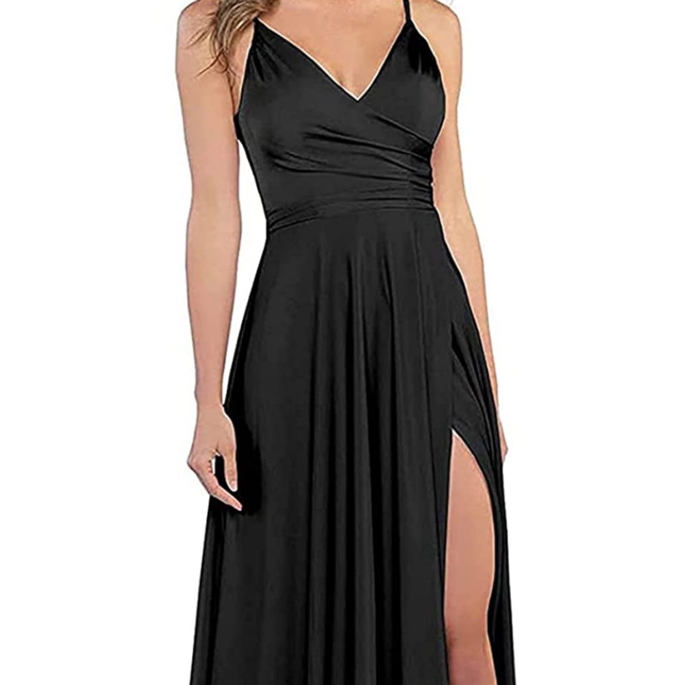 Size 14 formal dress with corset back. NEW never worn or altered.